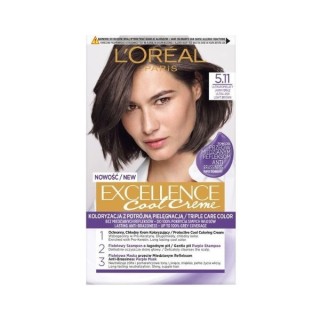 Фарба для волосся L'oreal Excellence Creme / 5 / Ultra Ash Light Brown