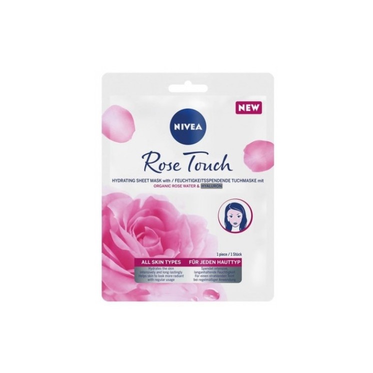Nivea Rose Touch Sheet маска 1 шт