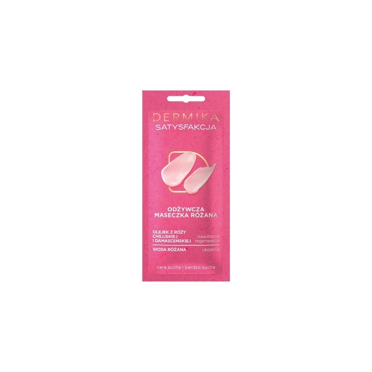 Dermika Satysfakcja Rose Gesichtsmaske 7 g