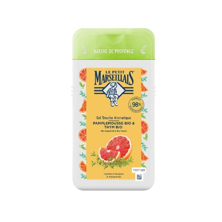 Le Petit Marseiliais Bio Żel pod prysznic Grejpfrut i Tymianek 250 ml