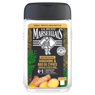Le Petit Marseiliais Bio Duschgel für Männer Ingwer und Zypresse 250 ml Le Petit Marseiliais Bio Duschgel für Männer Ingwer und Zypresse 250 ml