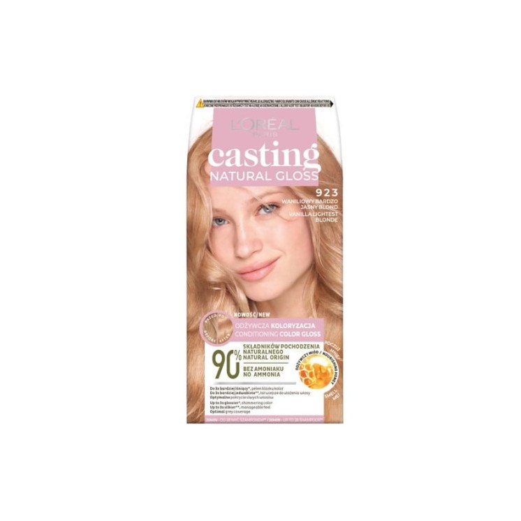 Фарба для волосся L'oreal Casting Natural Gloss /923/ Vanilla Very Light Blond