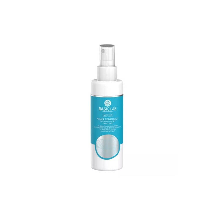 BasicLab Micellis tonizujący Tonik-primer do skóry suchej i wrażliwej 150 ml