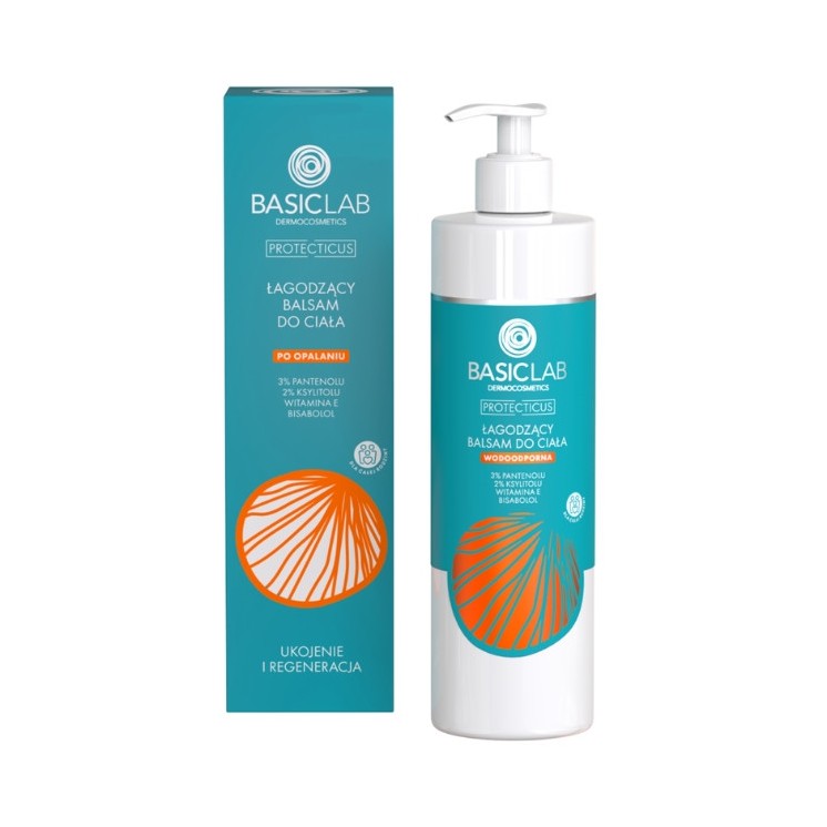 BasicLab Protecticus łagodzący Balsam do ciała po opalaniu 300 ml