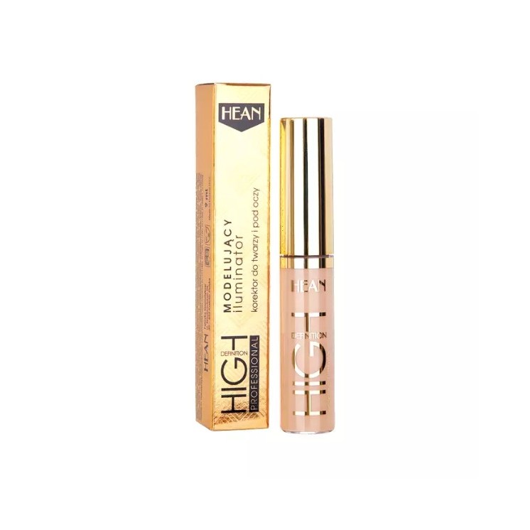 Hean High Definition rozświetlający Korektor do twarzy i pod oczy /100/ Fair 9 ml