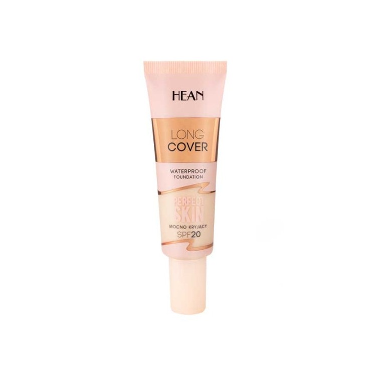 Тональна основа для обличчя Hean Long Cover waterproof Covering SPF20 /C3/ Beige 25 ml