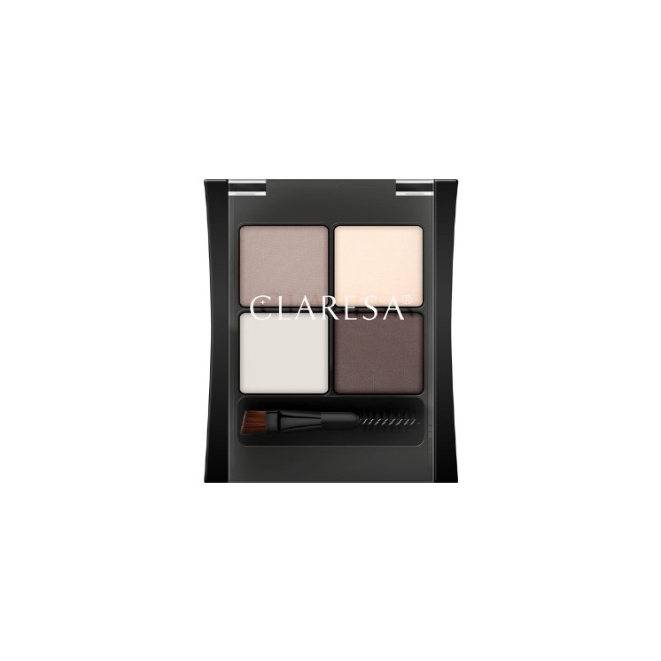 Claresa Pimp My Brow Zestaw cieni do stylizacji brwi /01/ Soft Brown 4.5 g