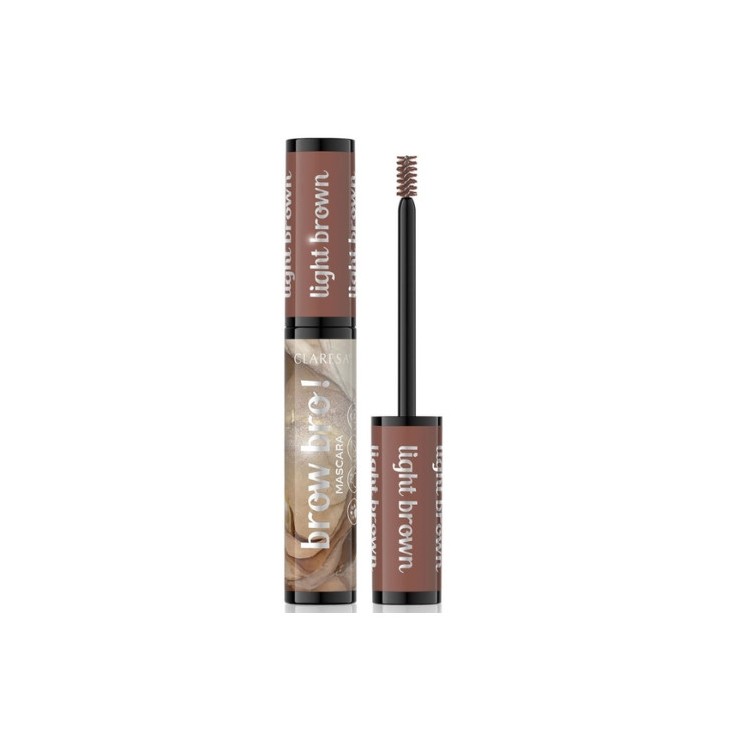 Claresa Brow Bro! Maskara do brwi /01/ Light Brown 8 ml
