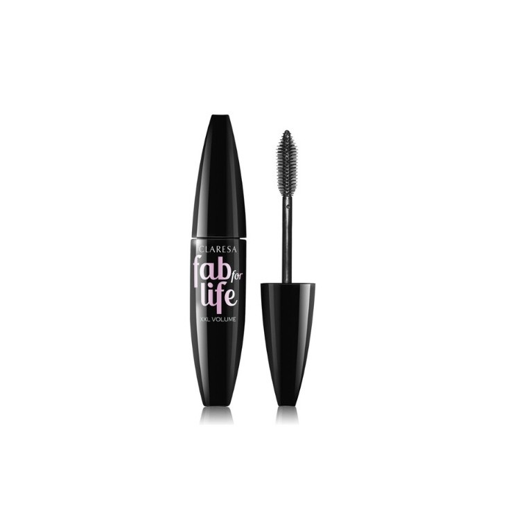 Claresa Fab For Life Tusz do rzęs Deep Black 12 ml