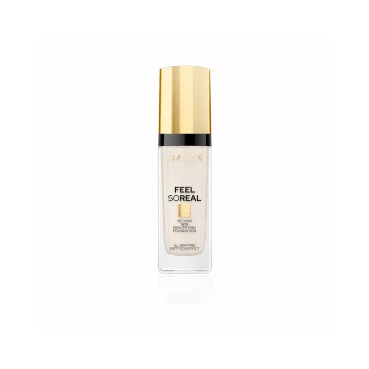 Claresa Feel So Real Gesichtsgrundierung /01/ Fair – light 30 ml