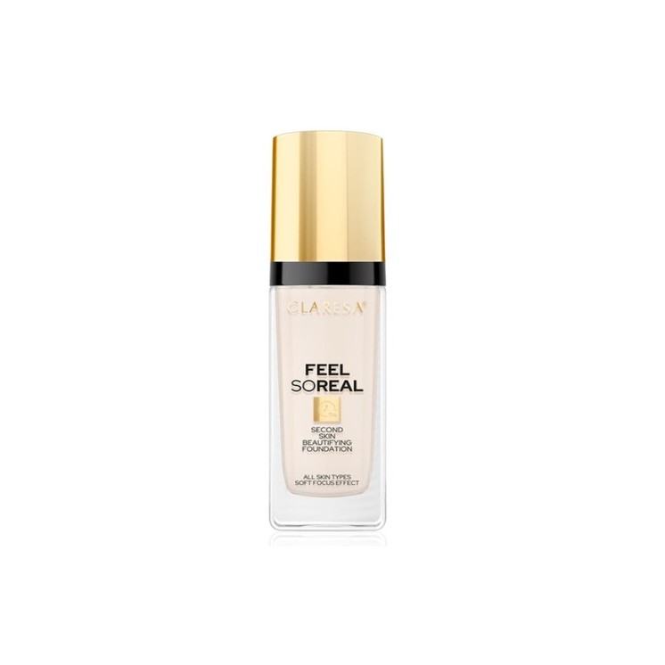 Claresa Feel So Real Podkład do twarzy /02/ Light 30ml