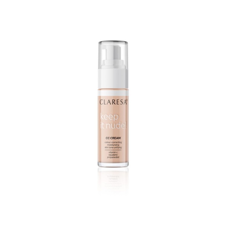 Claresa Keep Is Nude nawilżający Krem CC /104/ Nude 33 g