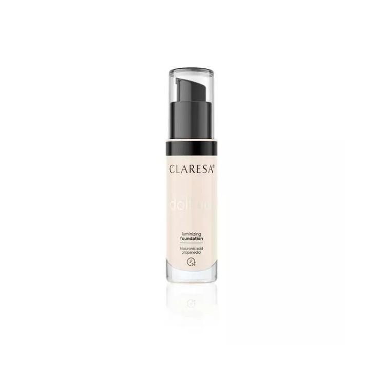 Claresa Doll Up! illuminating face foundation /02/ Light 34 g