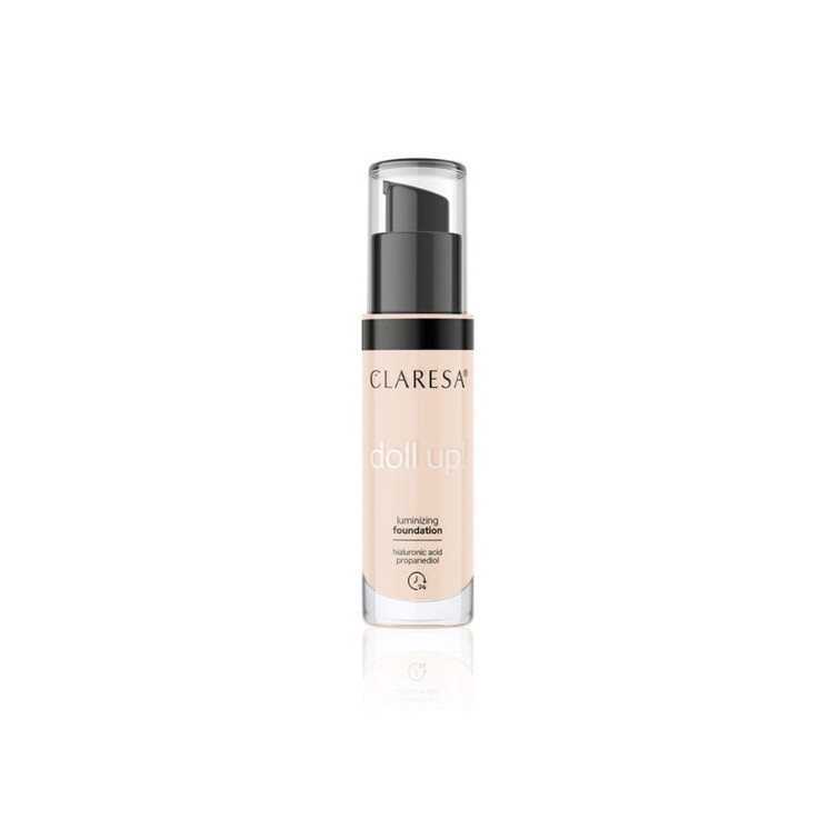 Claresa Doll Up! rozświetlający Podkład do twarzy /03/ Light-medium 34 g
