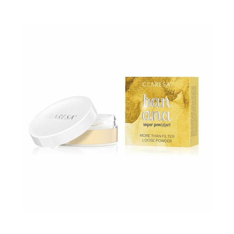 Claresa Super Pow(d)er! Puder sypki Banana 12 g
