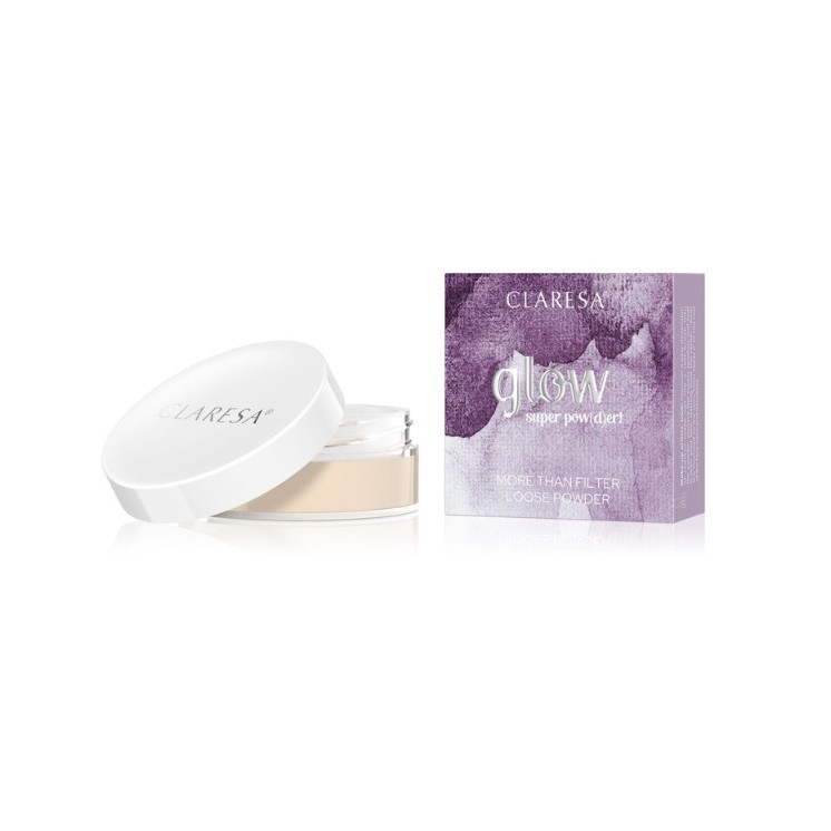 Claresa Super Pow(d)er! Puder sypki Glow 12  g