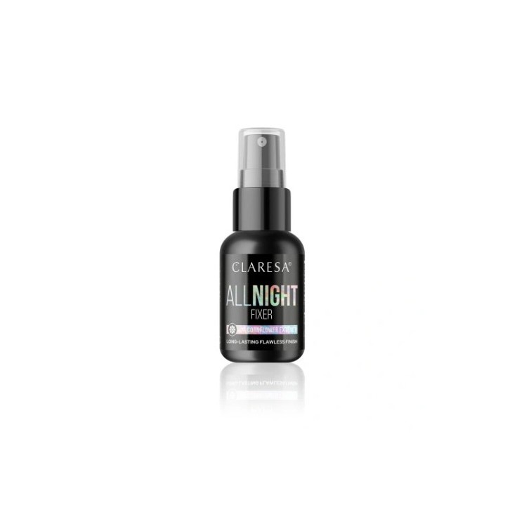 Claresa All Night Fixer Utrwalacz do makijażu w spray'u 50 ml