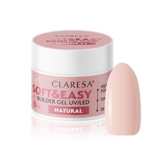 Гель для нарощування нігтів Claresa Soft & Easy Natural 45 г
