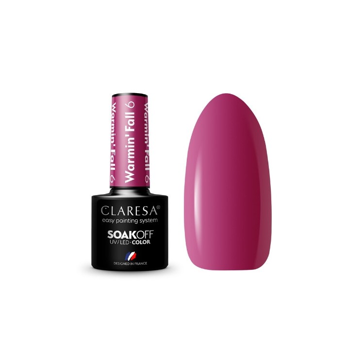Claresa Warmin' Fall Hybrid nail polish /6/ 5 g