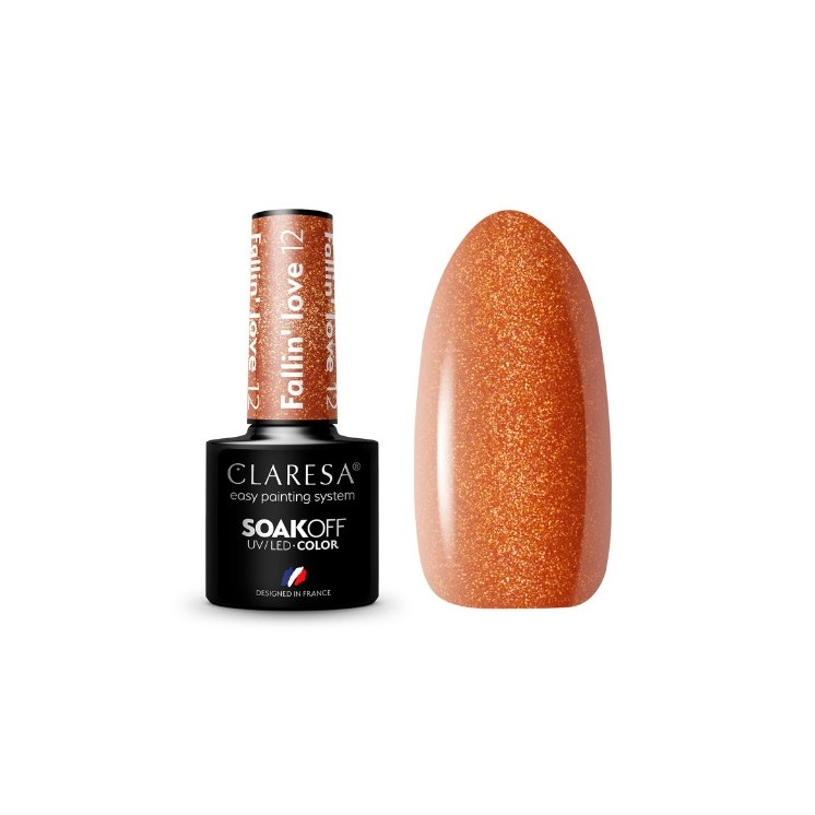 Claresa Fallin' Love Hybrid Nagellack /12/ 5 g
