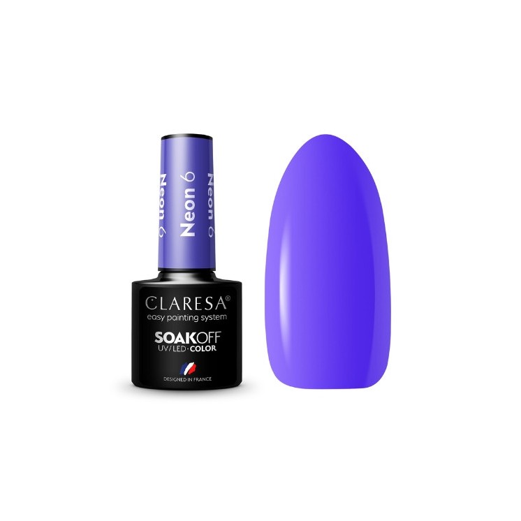 Claresa Neon Hybrid nail polish /6/ 5 g
