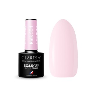 Лак для нігтів Claresa Pink Hybrid /504/ 5 г