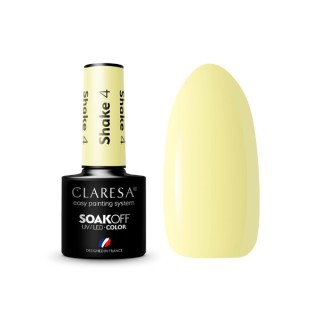 Claresa Shake Lakier hybrydowy do paznokci /4/ 5 g Claresa Shake Lakier hybrydowy do paznokci /4/ 5 g