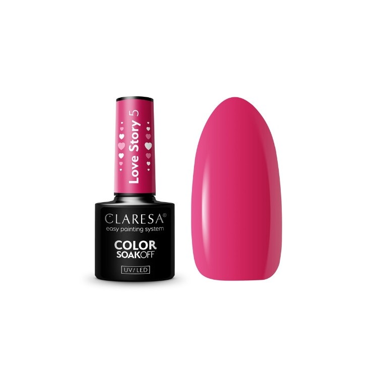 Claresa Love Story Hybrid nail polish / 5 / 5 g