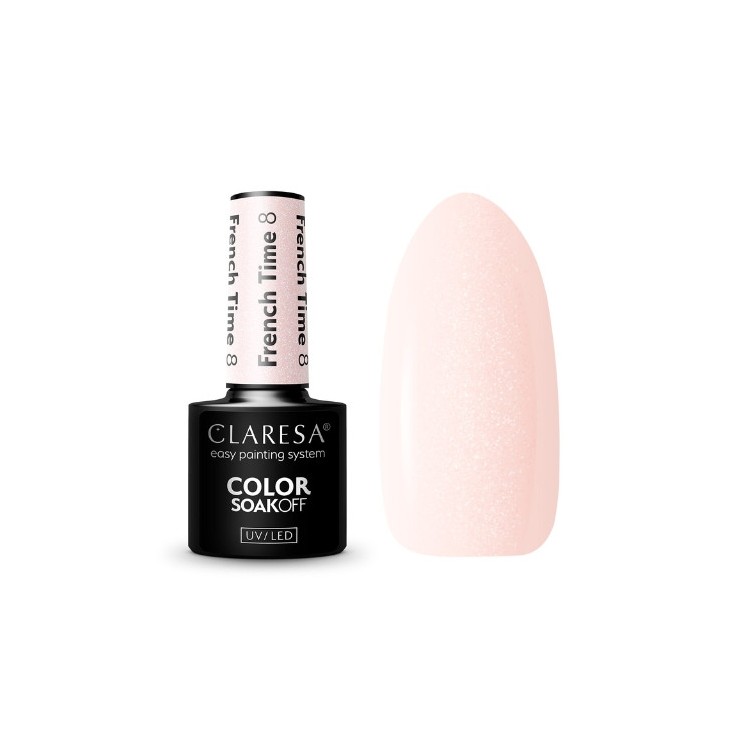 Claresa French Time Hybrid Nagellack /8/ 5 g