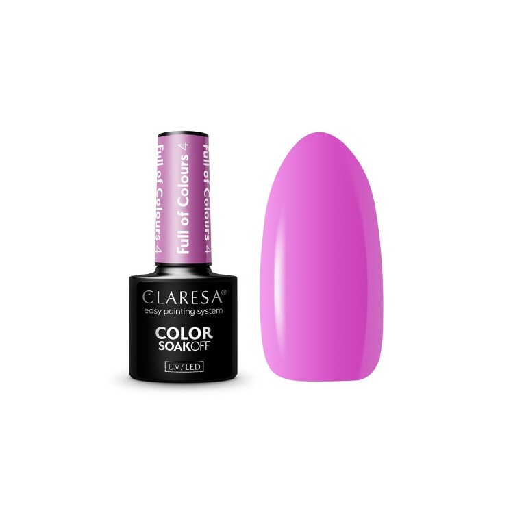 Claresa Full Of Colors Hybrid-Nagellack /4/ Claresa Full Of Colours Hybrid-Nagellack /4/ 5 g