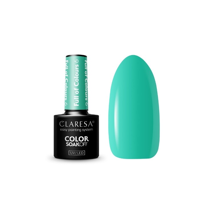 Claresa Full Of Colors Hybrid-Nagellack /6/ 5 g