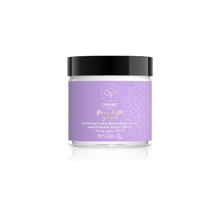ONLYBIO Ritualia Face Lift Yoga firming regenerating face cream for the night 50 ml