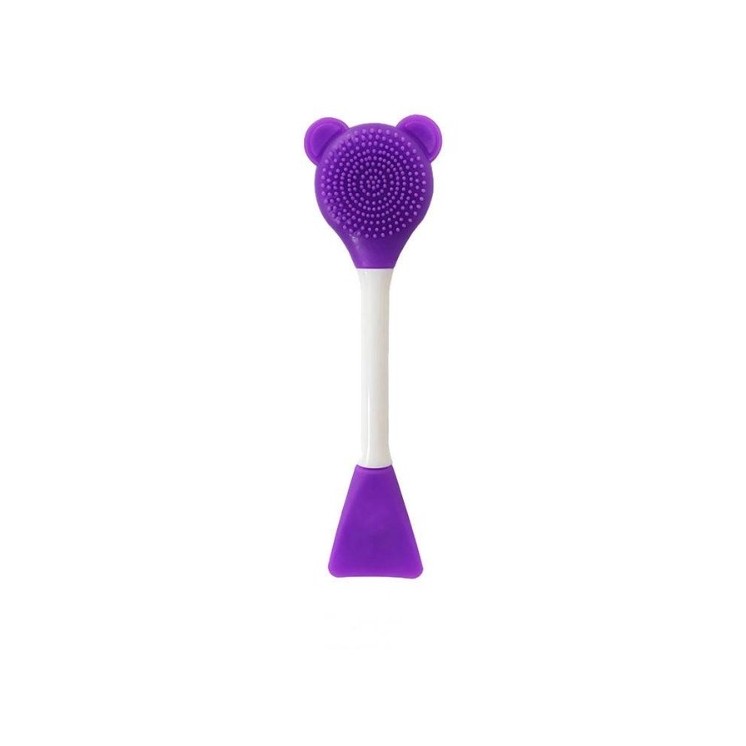 Silikonowa Szczoteczka do twarzy Purple 1 sztuka