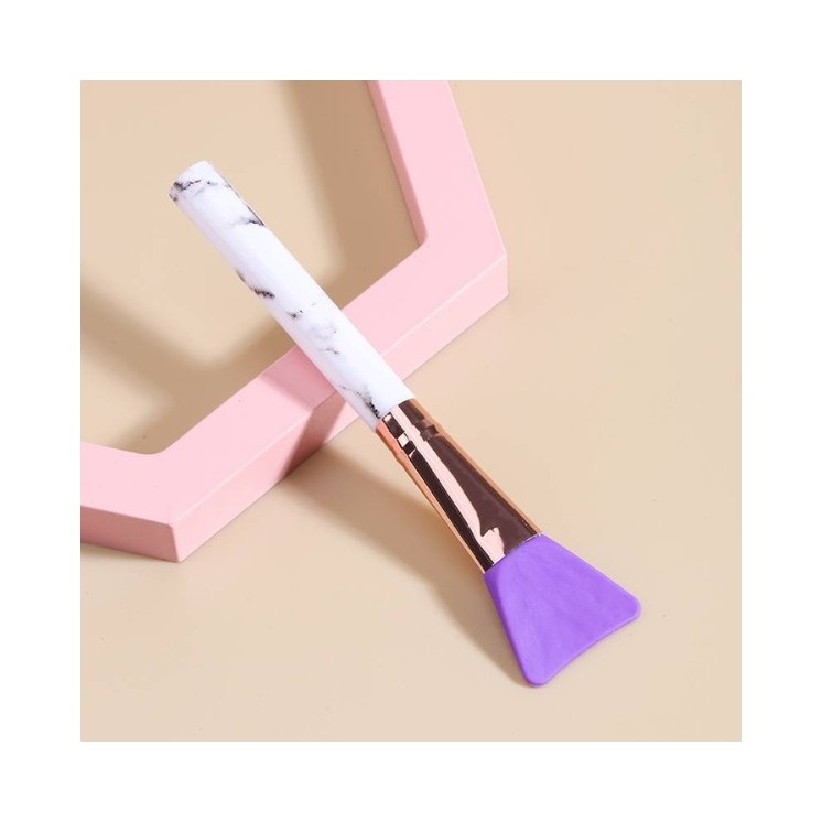 Силіконова кисть для нанесення Purple масок, 1 шт