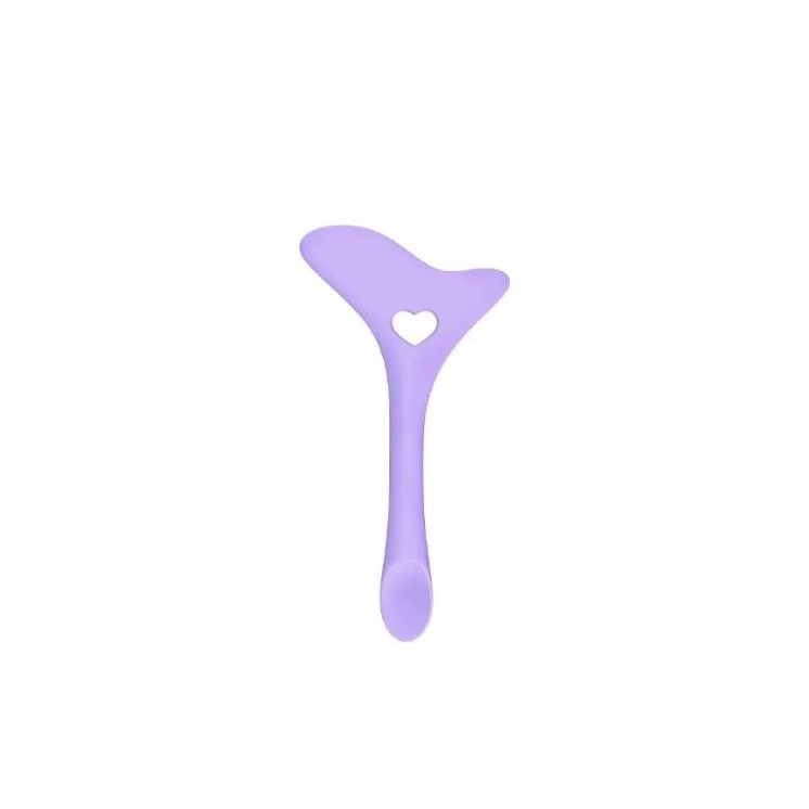 Silikon-Eyeliner-Schablone Violett, 1 Stück