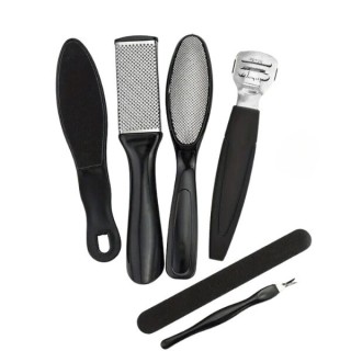 Professionelles 6-teiliges pedicure -Set Black 1 Stück