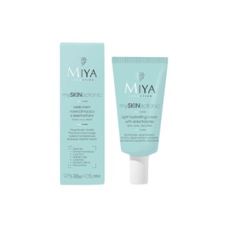Miya Cosmetics mySKINisotonic leichte Feuchtigkeitscreme für Gesicht, Augen und Dekolleté mit Elektrolyten 40 ml