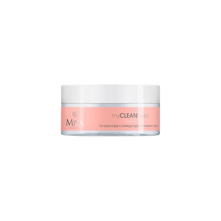 Miya Cosmetics myCLEANhero oczyszczająco - pielęgnujące Masełko do twarzy 4w1 70 g