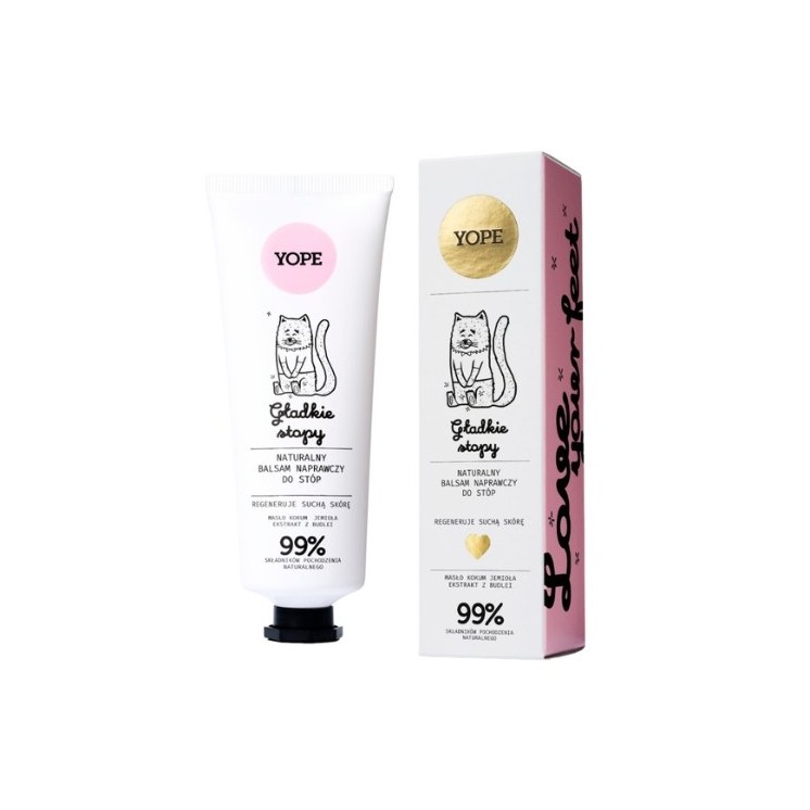 YOPE Naturalny naprawczy Balsam do stóp 75 ml