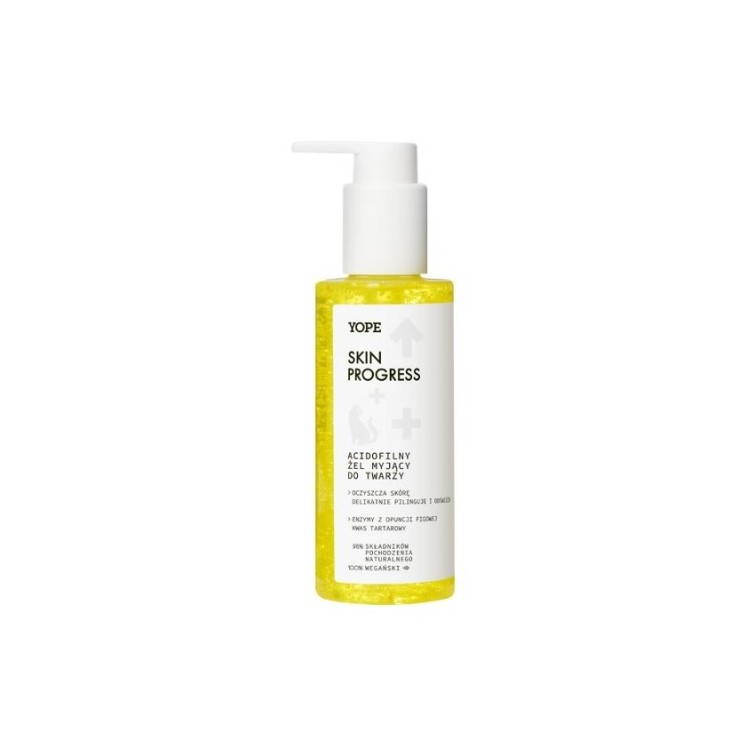 YOPE Skin Progress Acidofilny Żel myjący do twarzy 150 ml