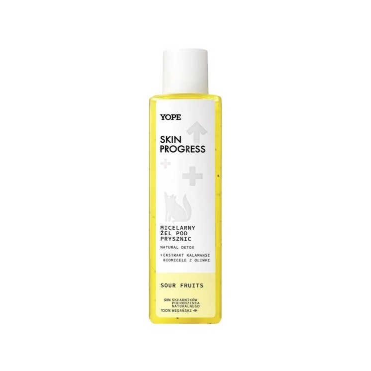 YOPE Skin Progress Micelarny Żel pod prysznic Natural Detox 200 ml