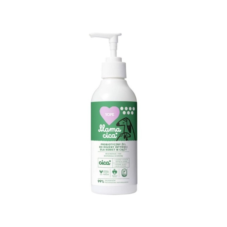 YOPE Mama Cica Probiotyczny Żel do higieny intymnej dla kobiet w ciąży 300 ml