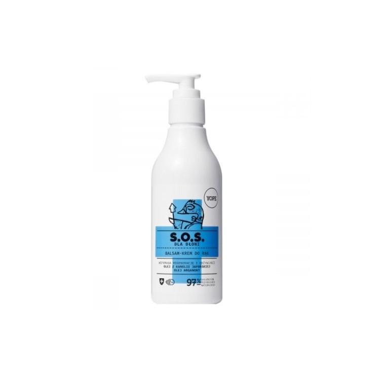 YOPE S.O.S. Dla Dłoni Naprawczy Balsam - Krem do rąk 160 ml