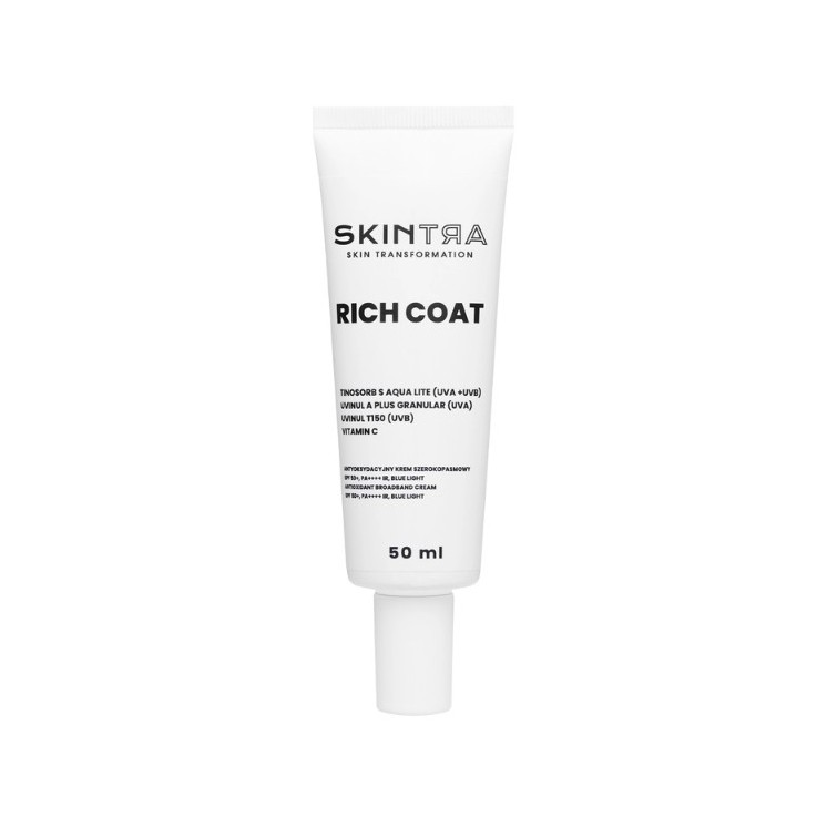 SkinTra Rich antioxidant mantle Крем для обличчя SPF50 + широка смуга 50 мл
