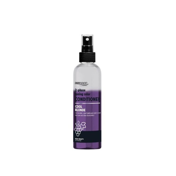 Prosalon Professional Cool Blonde dwufazowa Odżywka do włosów tonująca kolor 200 ml