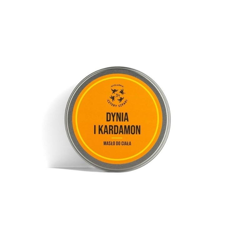 Mydlarnia Cztery Szpaki Maslo do ciała Dynia i Kardamon 150 ml