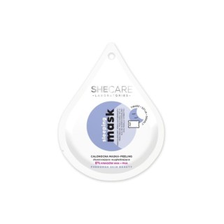 SheCare Sleeping Mask All-Night Mask – Peeling und glättendes Peeling 10 ml