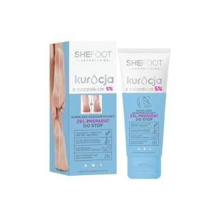 SheFoot Superlight Deodorizing Gel - препарат для ніг з 5 % сечовиною 75 мл