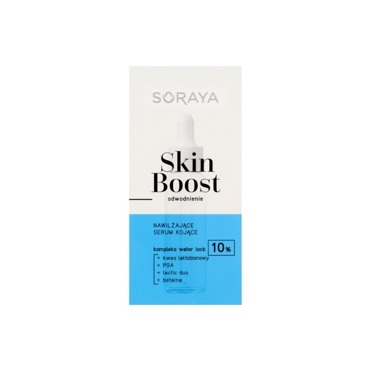 Soraya Skin Boost Nawilżające Serum do twarzy Kojące 30 ml