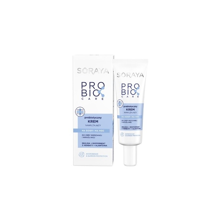 Soraya ProBio Care Prebiotic Moisturizing face cream for combination and sensitive skin day and night 50 ml